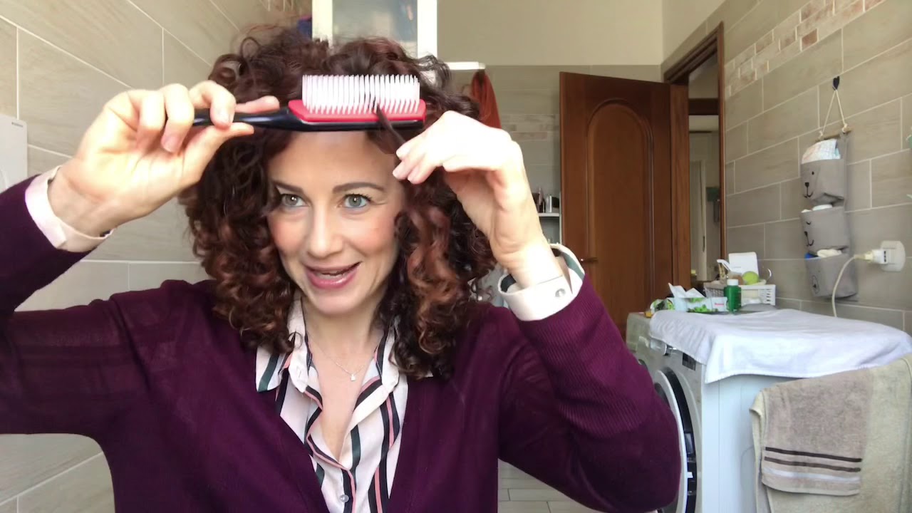 Spazzola denman - denman brush. Ricci perfetti ? Una prima opinione ...