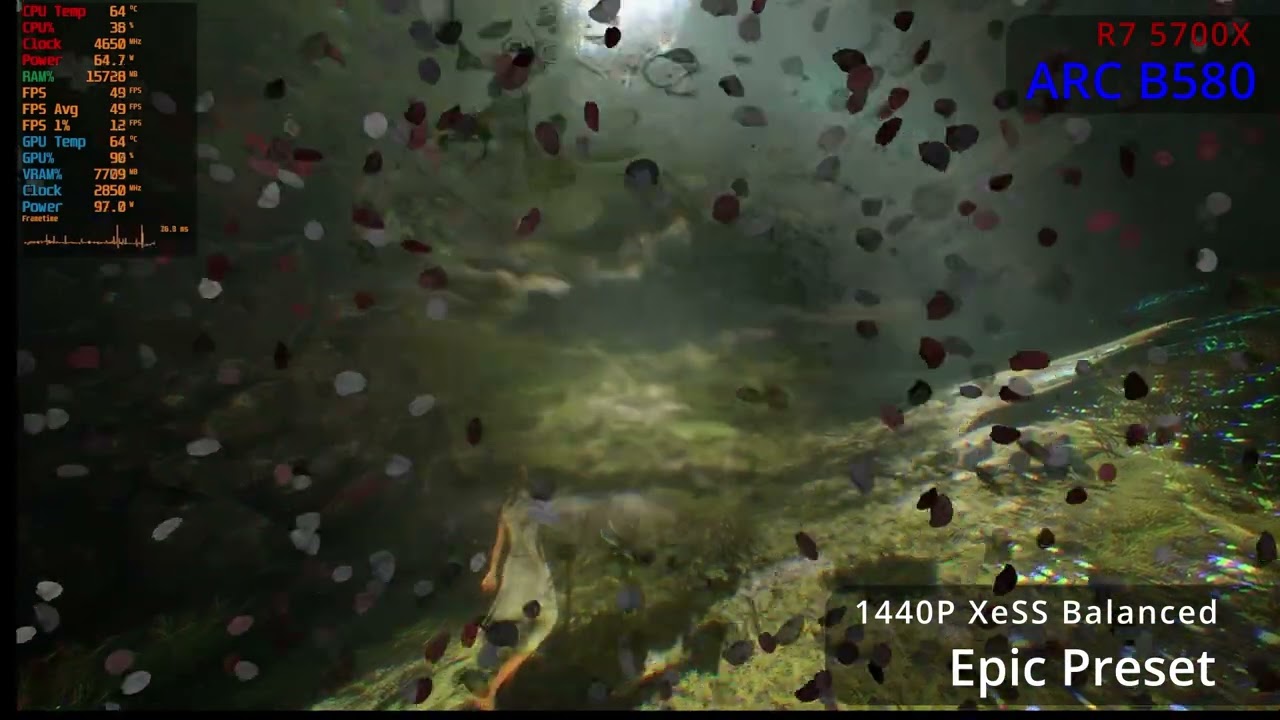 Clair Obscur Expedition 33 | ARC B580 | R7 5700X | 1440P Benchmark