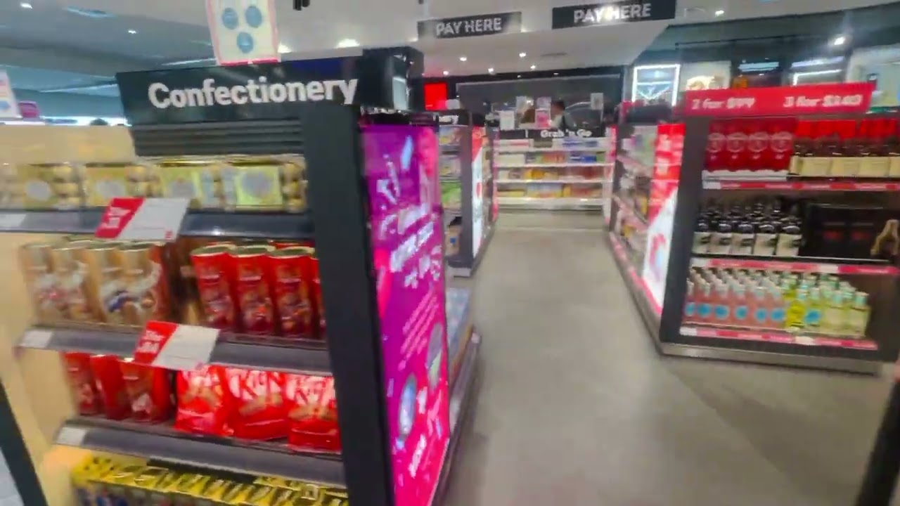 Alcoholic collection of Perth Airport @Australia