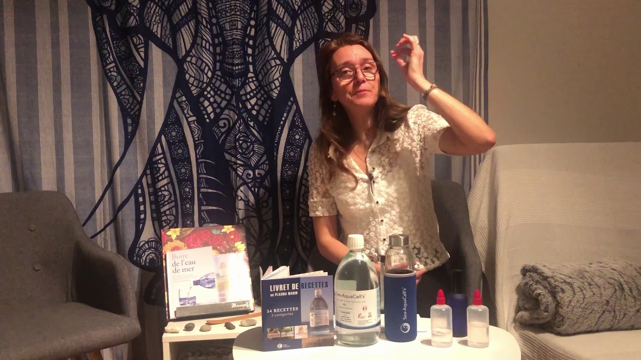 Vid&eacute;o 5 - #Plasma Marin/#eau  de Quinton - utilisation pour vos soins (#soincorps )