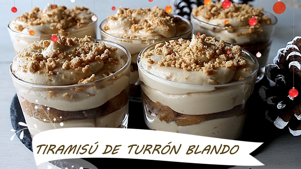 .EL POSTRE CON EL QUE TRIUNFARÁS ESTAS NAVIDADES: TIRAMISÚ DE TURRÓN BLANDO!!