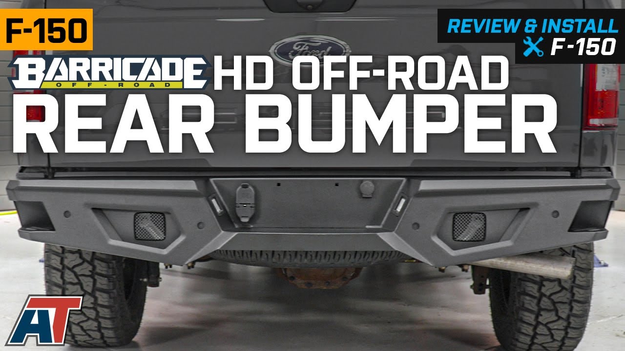 2015-2019 F150 Barricade HD Off-Road Rear Bumper Review & Install