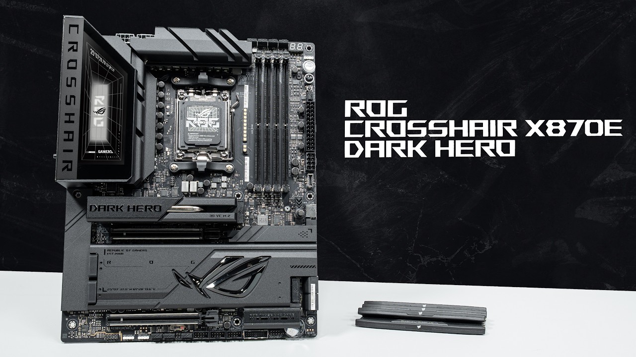 Добро пожаловать на ТЕМНУЮ СТОРОНУ! // ROG CROSSHAIR X870E DARK HERO