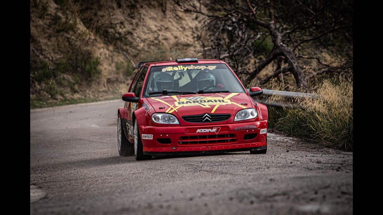 42o Rally Paladio 2023- S.S. Meletaki 2 - Ch. Avgeropoulos/S. Giavasis - Citroen Saxo Kit Car