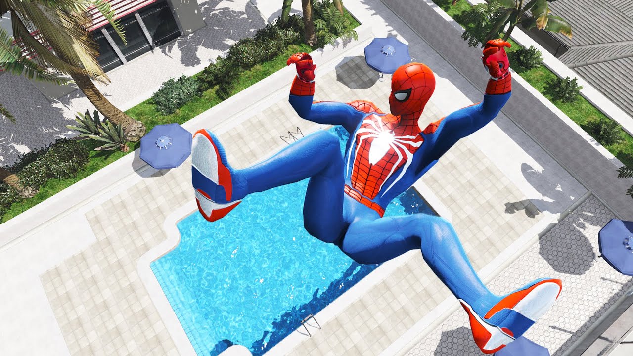 GTA 5 Ragdolls ► Mad Spider-Man, Failed moments #2