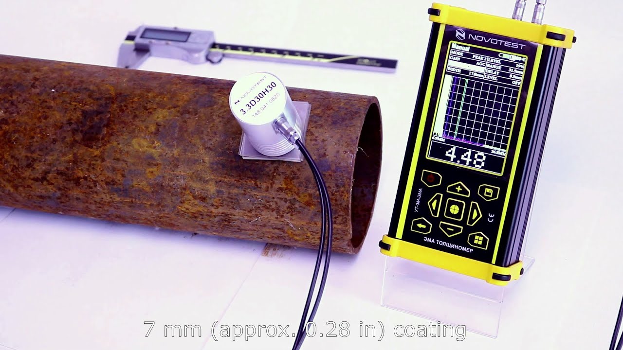 EMAT Thickness Gauge   NOVOTEST UT-3M-EMA