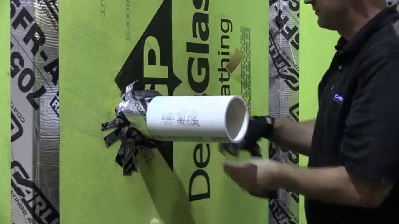 Sheet Applied Weather Membrane Install Demo