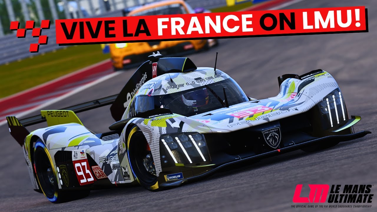 LMU | Le Mans Ultimate | Make the SWITCH to this car! Hyper Peugeot @ COTA! 👊