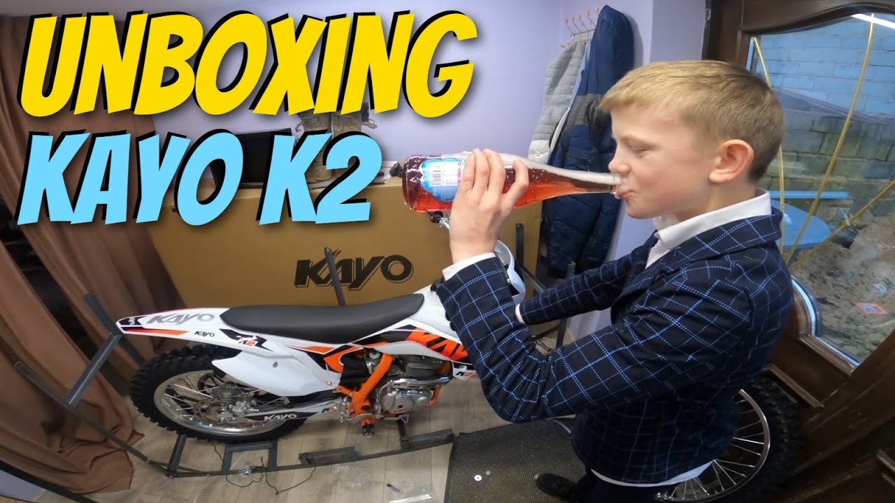 Młody się opił i świruje - W garniturze UNBOXING Kayo k2 - KLASA - Złożenie i pierwsza jazda