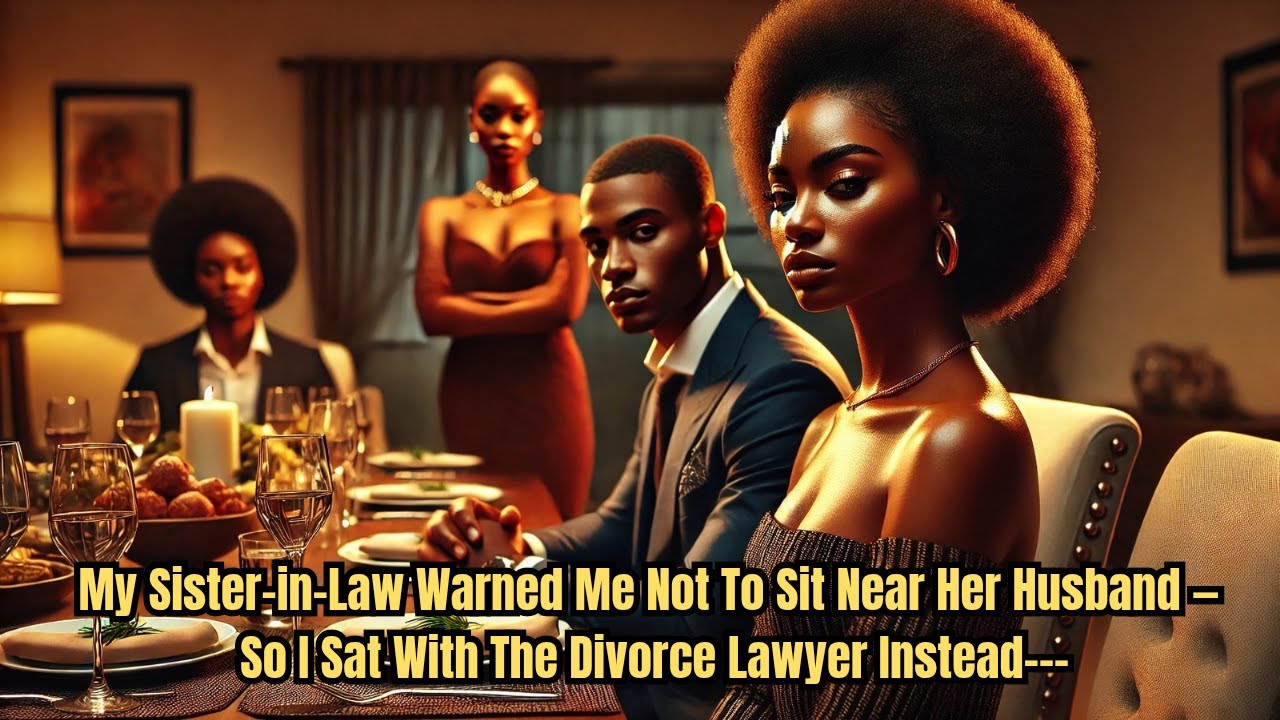 My Sister-in-Law Warned Me Not To Sit Near Her Husband — So I Sat With The Divorce Lawyer Instead---