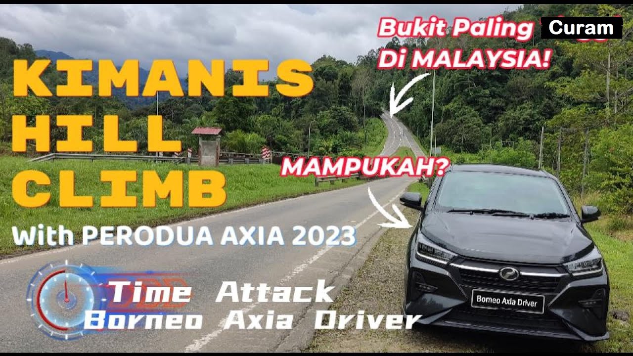 Batu 16 Bukit Kimanis DITAWAN Dalam Masa 11 Minit! Perodua Axia 2023