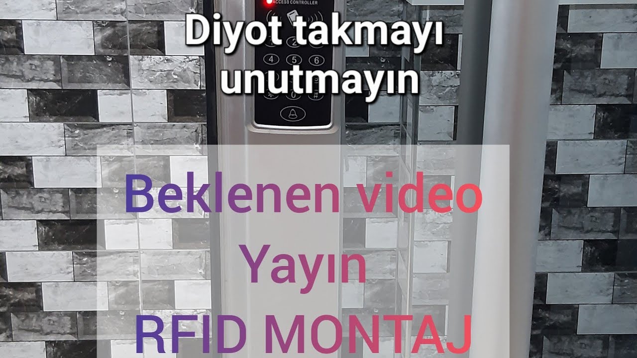 RFID ACCESS KONTROL KAPI BAĞLANTISI NASIL YAPILIR
