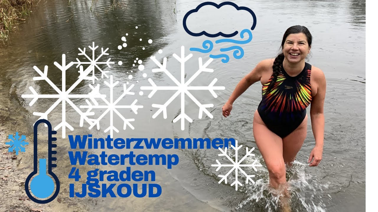 WINTERZWEMMEN + ijskoud water 4 graden = FRISSEDUIK