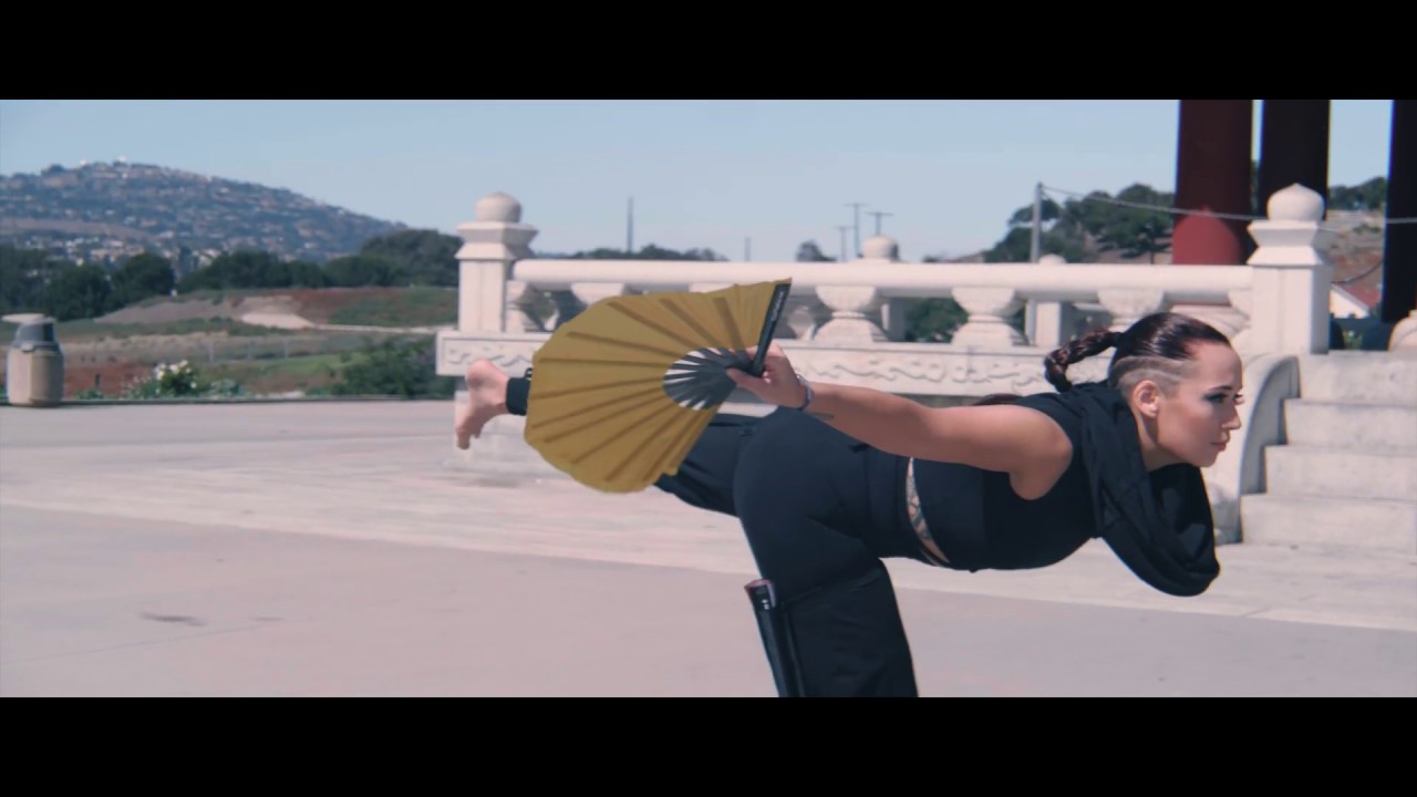 Korean Friendship Bell Martial Arts Fan Form with Jo Sakti for Clack That Fan
