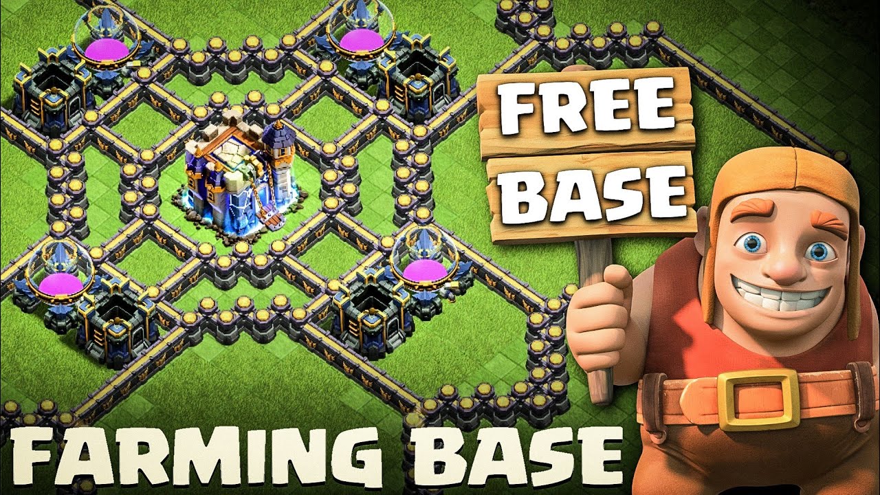 5 FREE Townhall 18 Farming Base Link & Th18 Progress Base Link | Th18 Base 2025