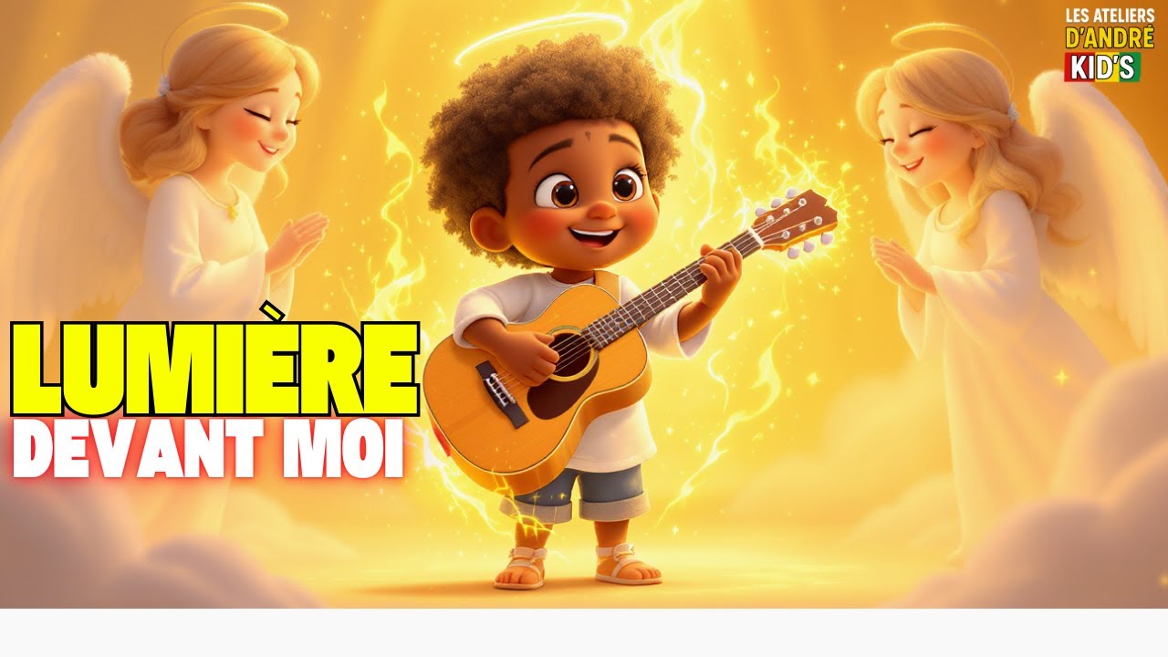LUMIÈRE DEVANT MOI | LOUANGE ENFANTS AFROBEAT | DESSIN ANIMÉ CHRÉTIEN 3D. @lesateliersdandre2418