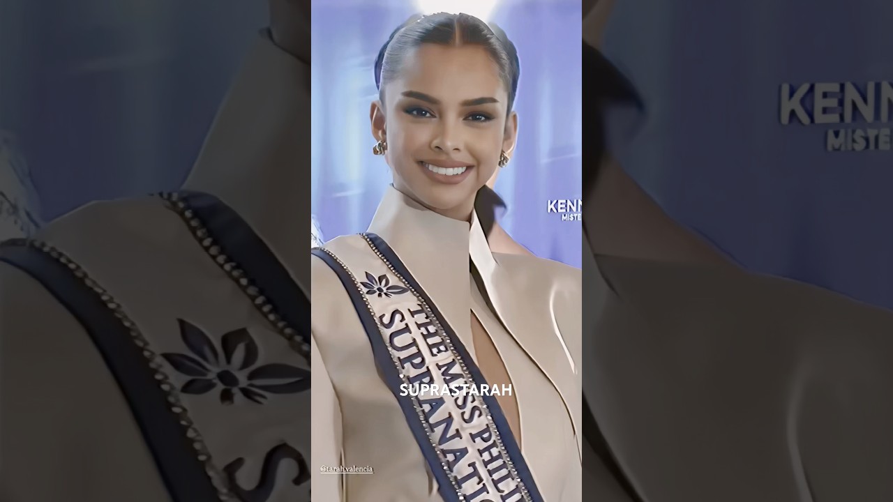 TE AMO TARAH VALENCIA! 🇵🇭👑🌟❤️ #tarahvalencia #misssupranationalphilippines