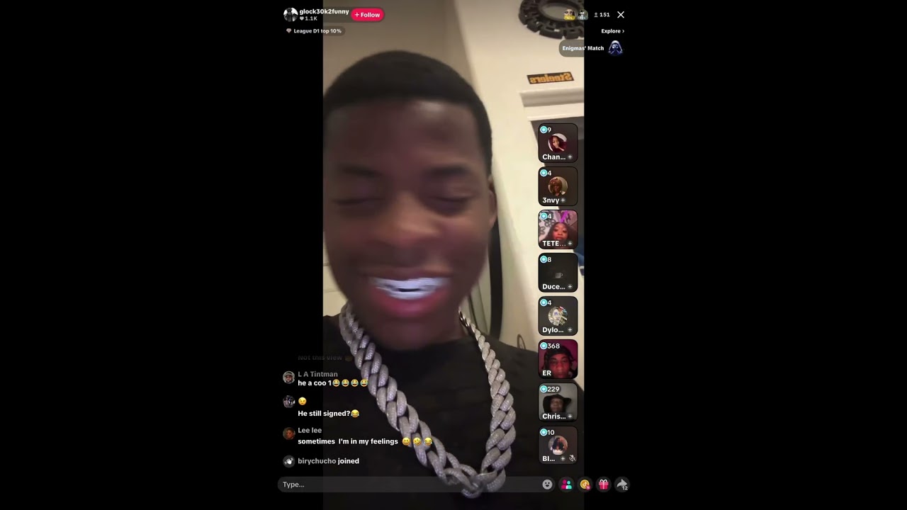 Glock30k Scaring All The Females Away😂(2/17/26)