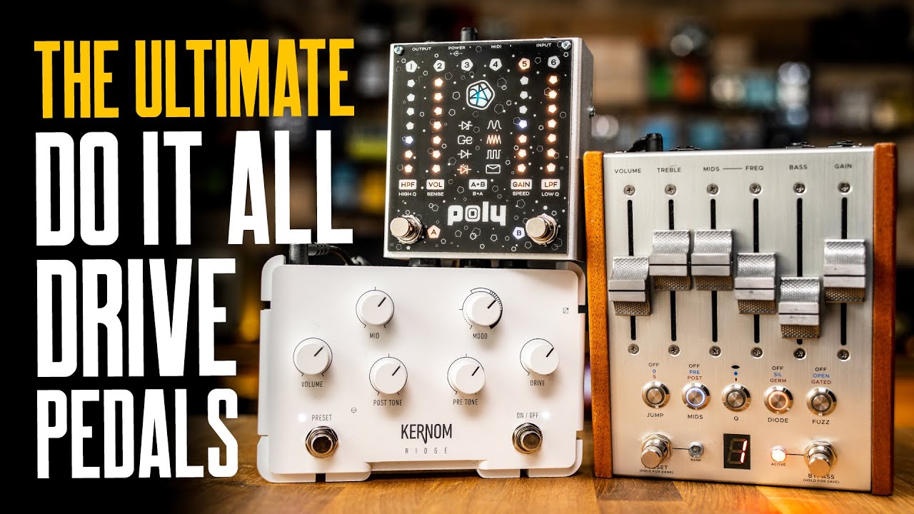 The Ultimate Do-It-All Overdrive? Poly Flat V, Kernom Ridge, CB Automatone Preamp MkII