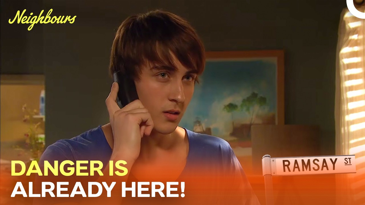 Robbo’s Secret Arrival Shocks Erinsborough! | Neighbours