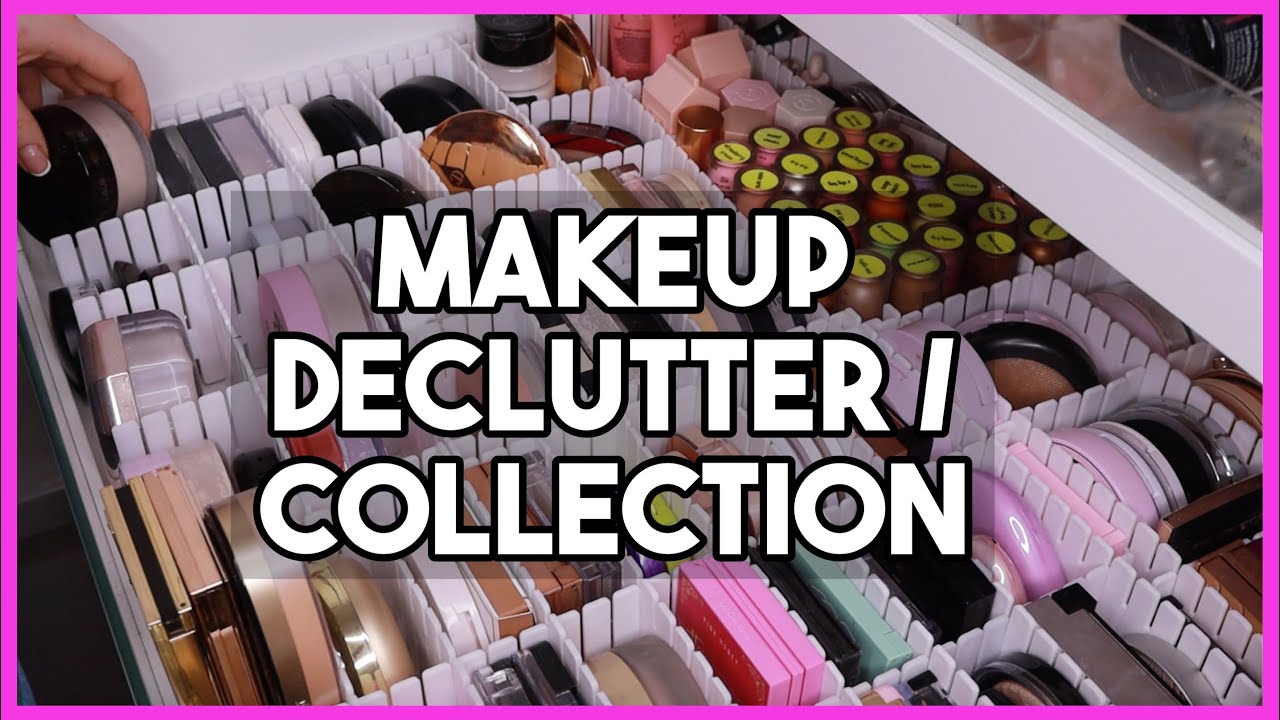 MAKEUP COLLECTION & DECLUTTER - JAN 2023 | CHELSEA BAXTER
