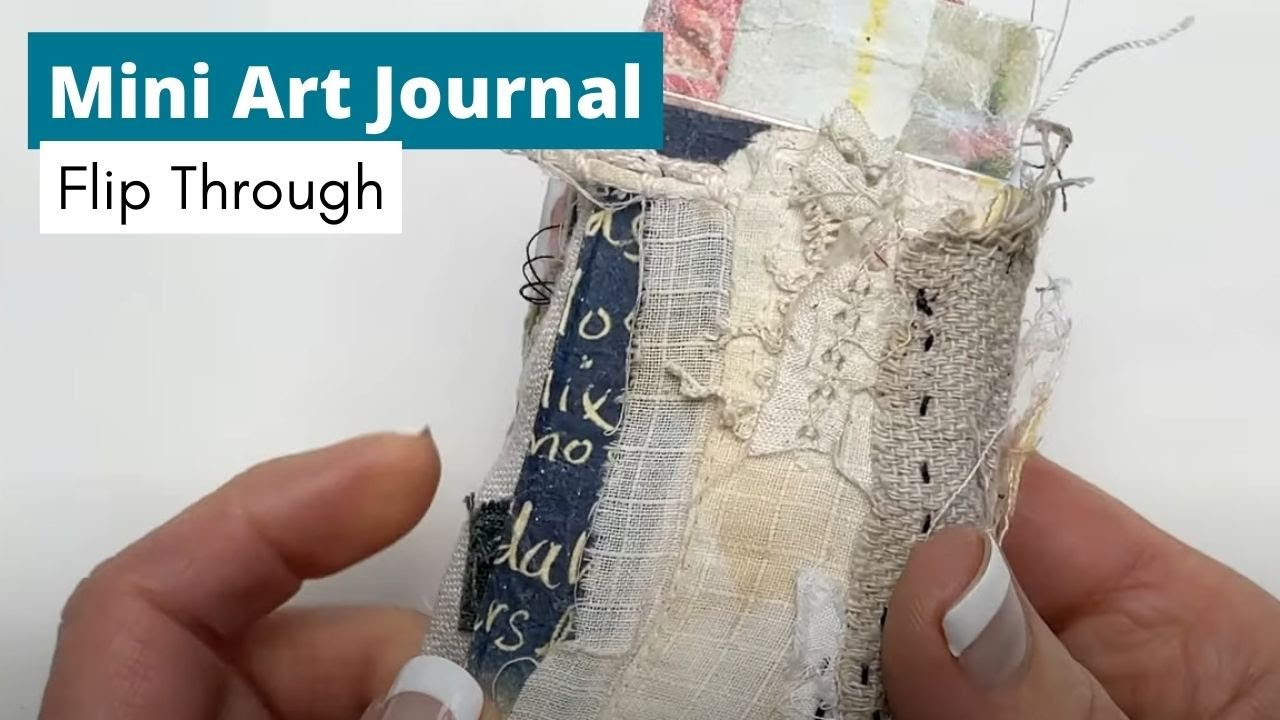 Mini Art Journal Flip Through for Inspiration