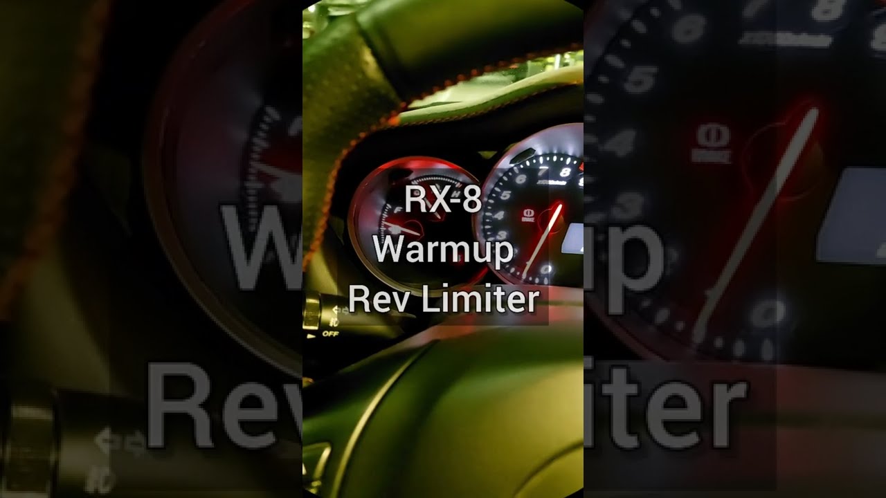 Mazda RX-8 Warmup rev limiter / mazdaedit