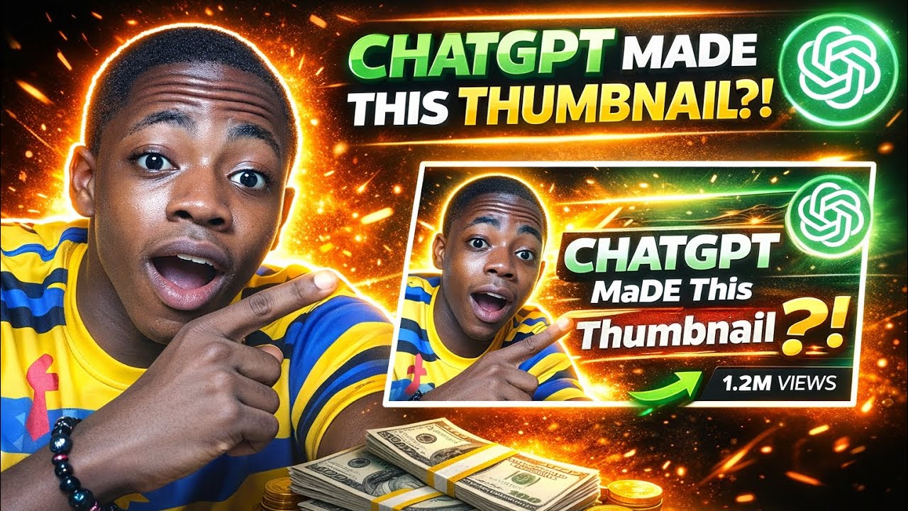 I Used ChatGPT To Make Viral Thumbnails… Here’s What Happened!