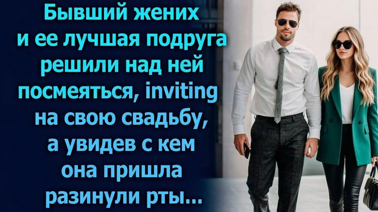 Бывший жених и лучшая подруга пригласили её на свадьбу… Но увидев, с кем она пришла — побледнели