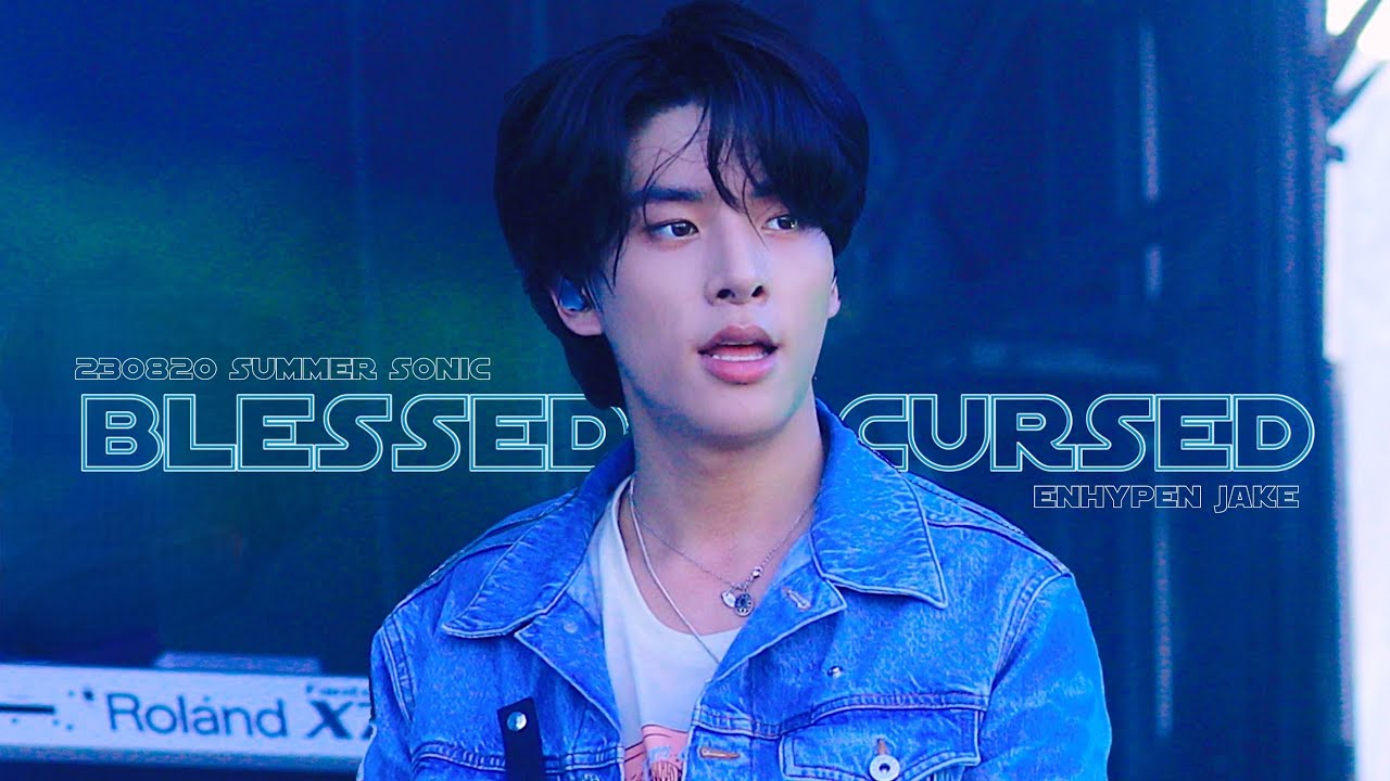 (4K) 230820 Summer Sonic Osaka 2023 ENHYPEN JAKE Blessed-Cursed Focus Fancam