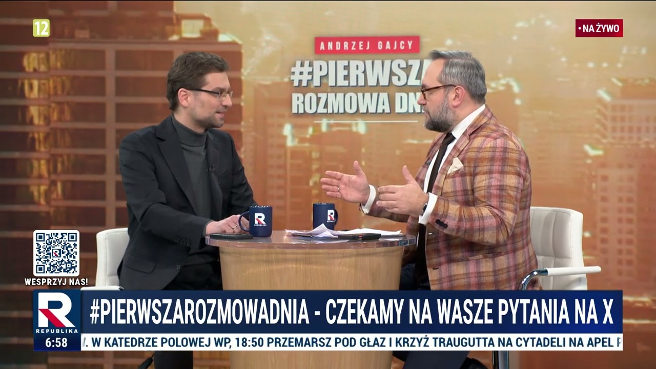 Wawer uderza w Tuska: konsumuje przystawki. Polska 2050 na krawędzi upadku? "| Pierwsza Rozmowa Dnia