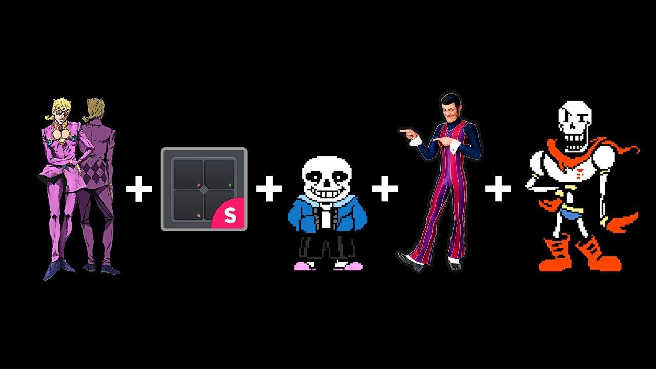 Giorno’s Theme but it’s played in Super Pads Lights with Megalovania, We are #1, and Bonetrousle
