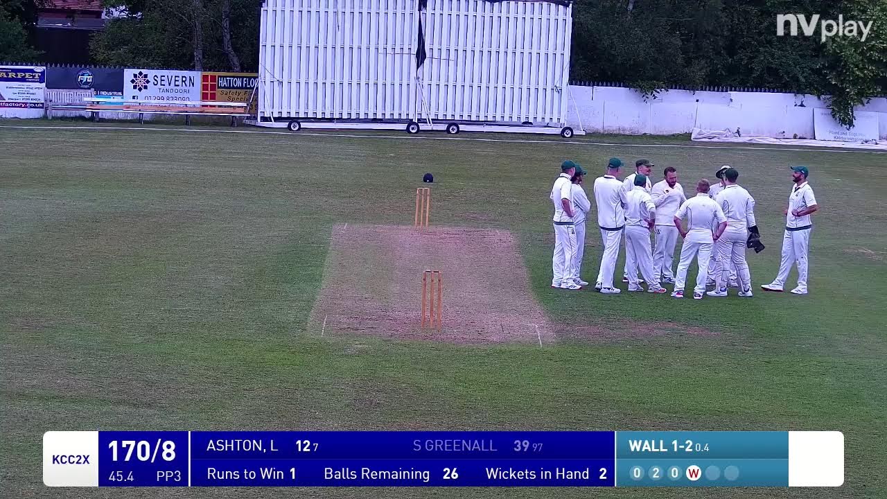 Kidderminster 2nd XI vs Alvechurch & Hopwood CC 1st XI