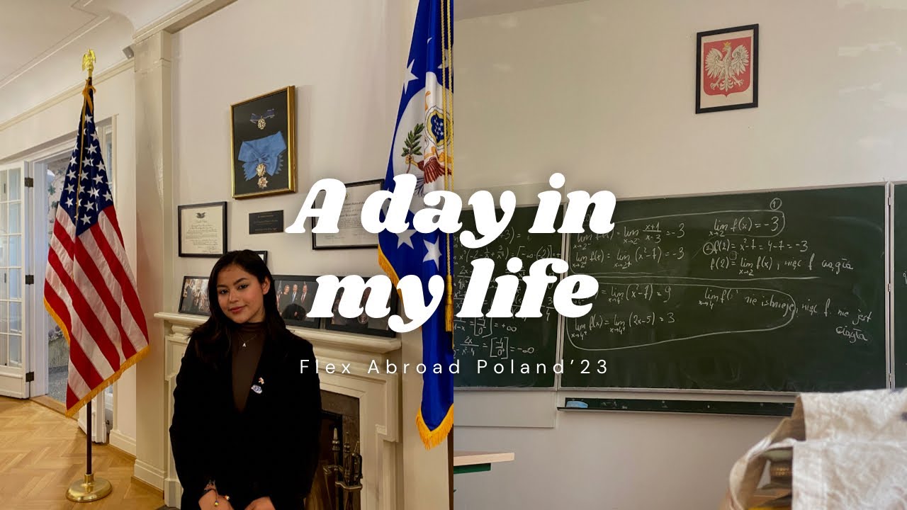 VLOG | a day in my life as an exchange student in poland | flex abroad finalist’23