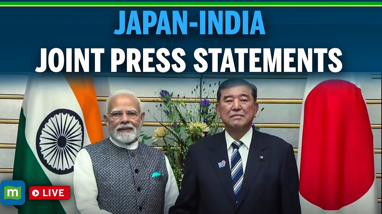 LIVE: PM Modi, Japanese PM Ishiba hold joint press statements after signing of MoU in Tokyo