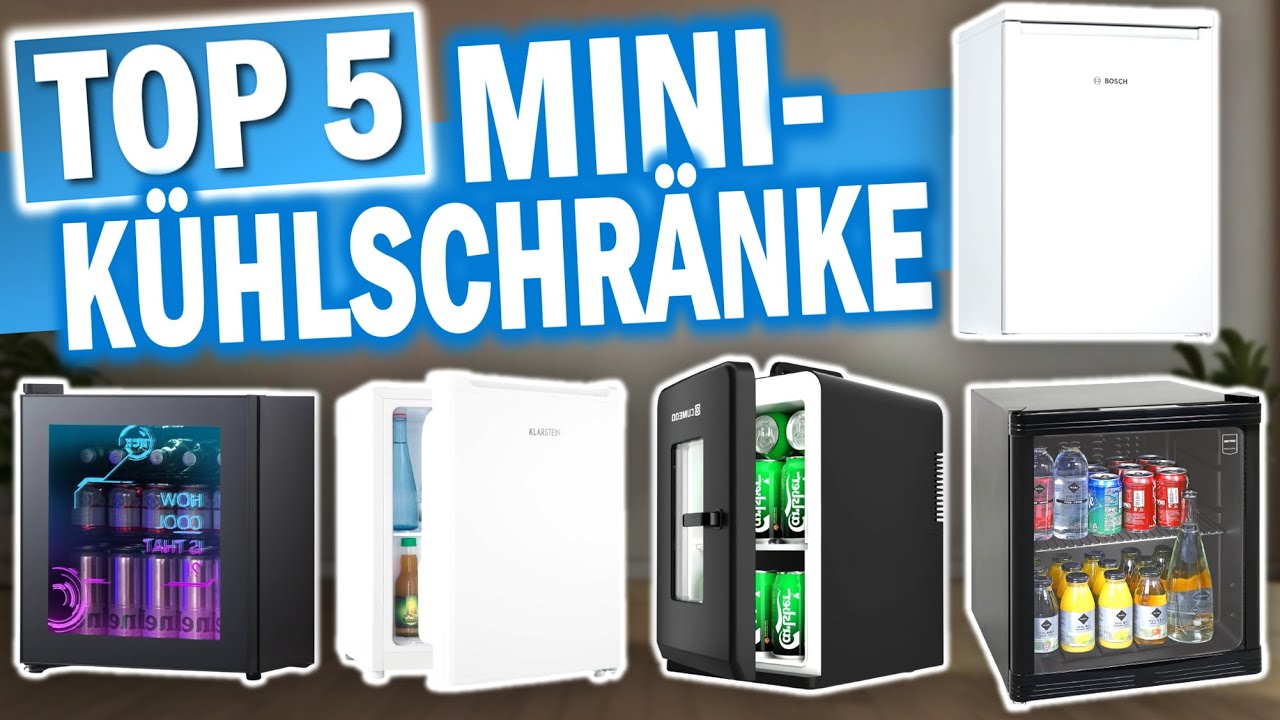 Top 5 MINI KÜHLSCHRÄNKE 2026🔥 | Die besten Mini-Kühlschränke 2026