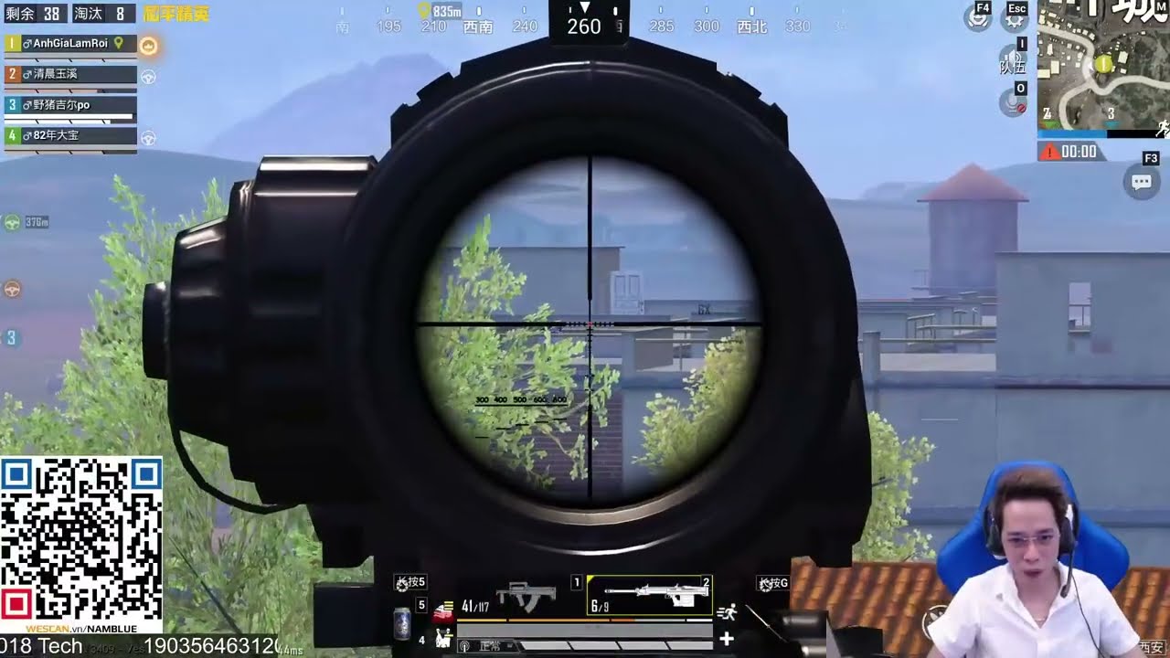 Nam Blue | ĐỐ THẰNG NÀO MÀ CHẠY ĐƯỢC BO NÀY LUÔN ĐẤY | PUBG Mobile
