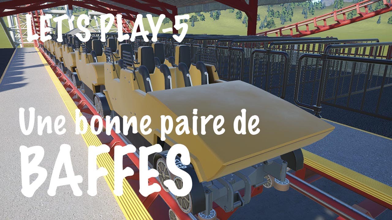 EP.5 - Premier Coaster du parc - LET'S PLAY PLANET COASTER