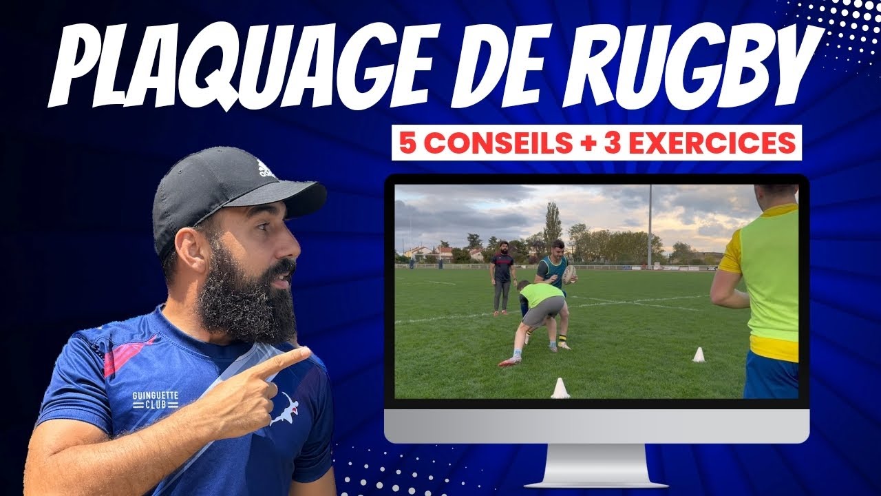 🏉 Maîtrise le Plaquage de Rugby 💥 : 5 Conseils 🔑 + 3 Exercices Pratiques 💪