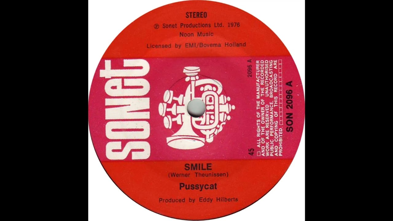 UK New Entry 1976 (325) Pussycat - Smile