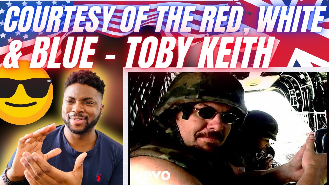 🇬🇧BRIT Reacts To COURTESY OF THE RED WHITE & BLUE - TOBY KEITH!