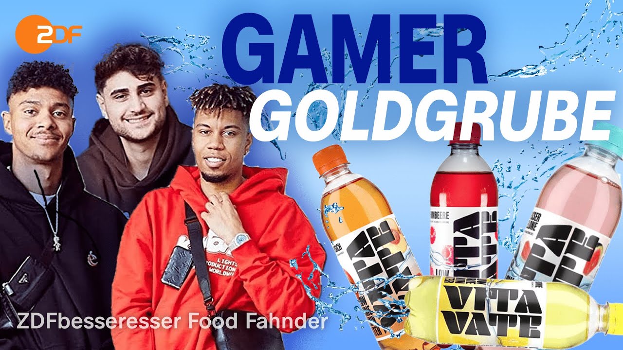 Vitavate Wahn: So machen drei Streamer mit aromatisiertem Wasser ein Millionengesch&auml;ft