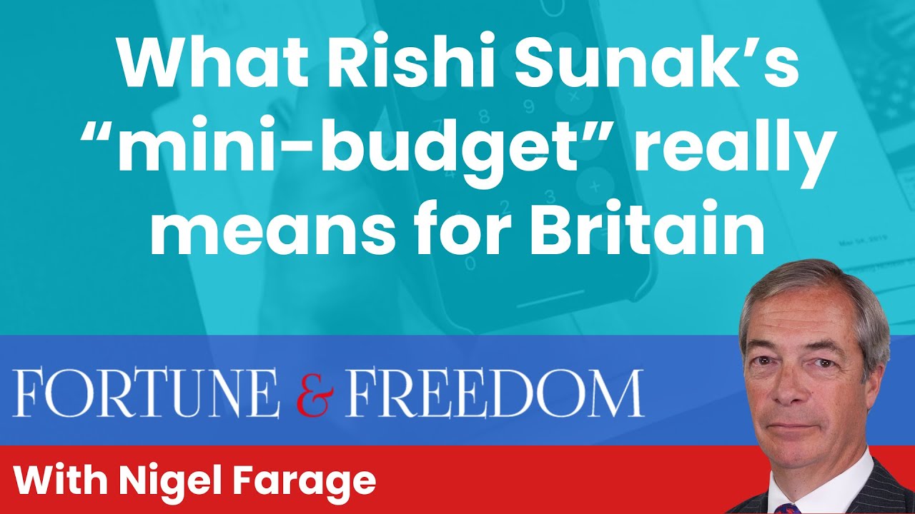 Nigel Farage reacts to Rishi Sunak&rsquo;s &ldquo;Spring Statement&rdquo;