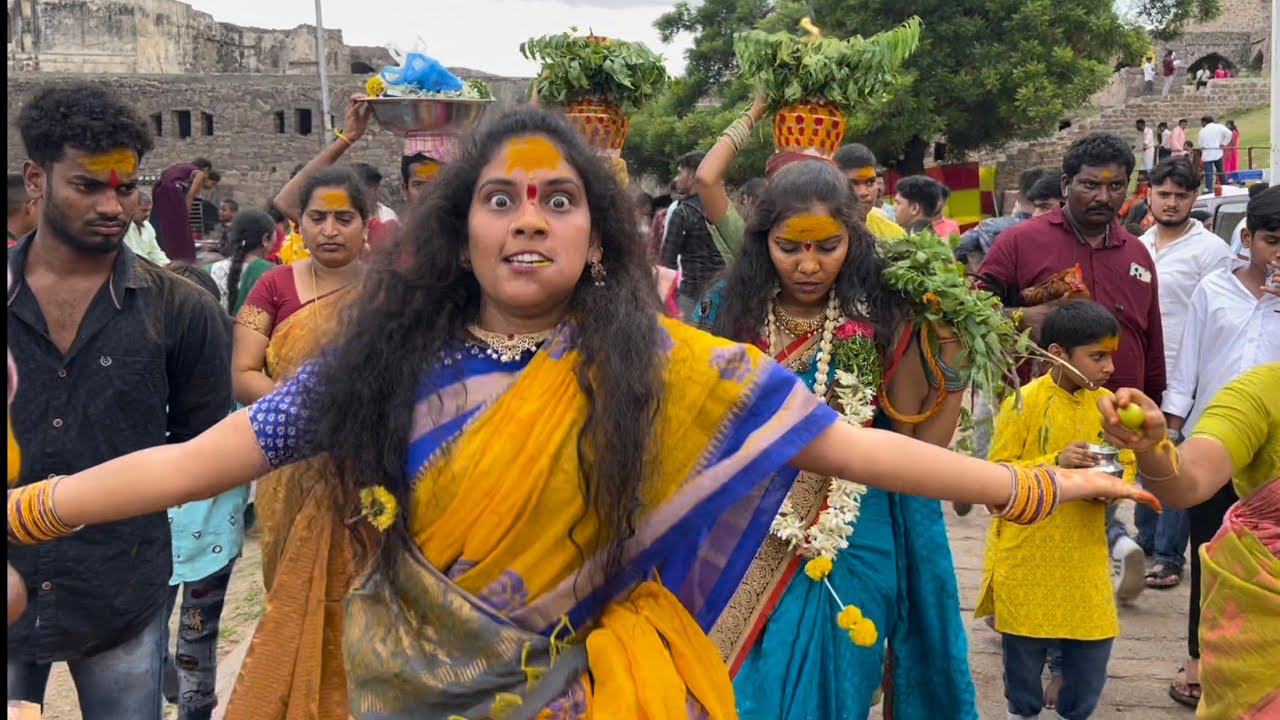 Jagadambika Ammavari Sigam | Golconda Bonalu 2024 | GOLCONDA SPECIAL BONAM | Yellamma Punakam