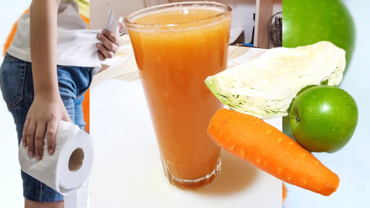 Irebere uko wakora umuti uvura constipation ukoresheje karoti,ishu na pomme
