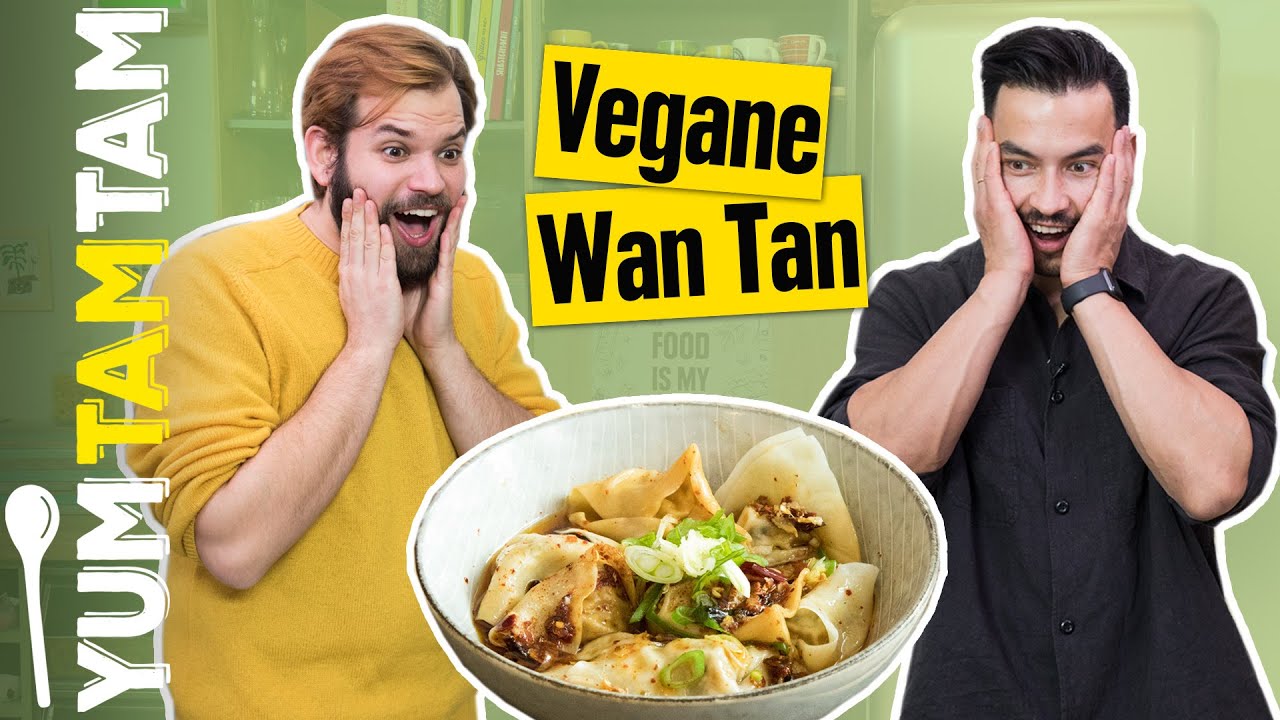 Vegane Wan Tan // Mit Shiitake-Pilzen und Tofu // #yumtamtam