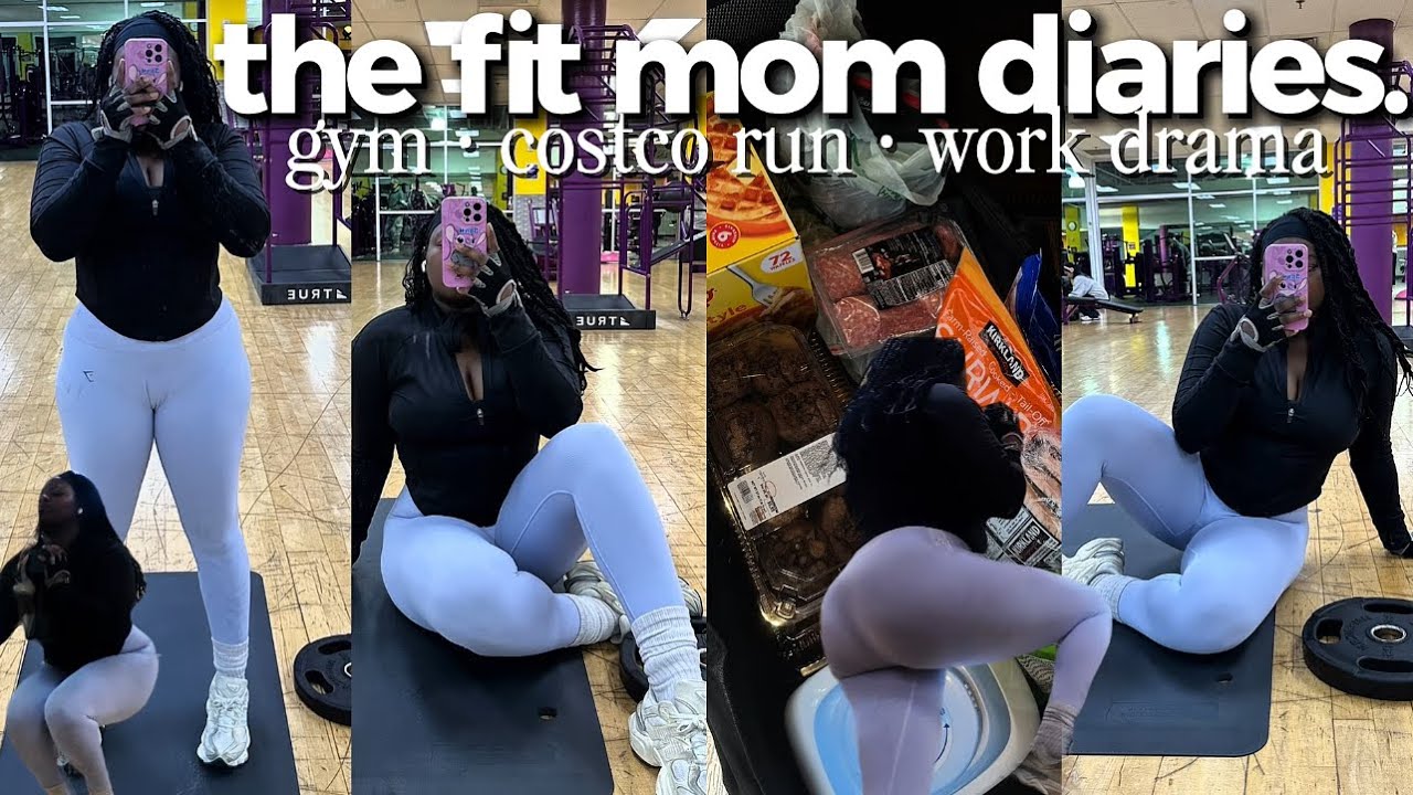 VLOGMAS DAY 16 | FIT MOM DIARIES 💗 gym + costco + the work drama I didn’t expect…