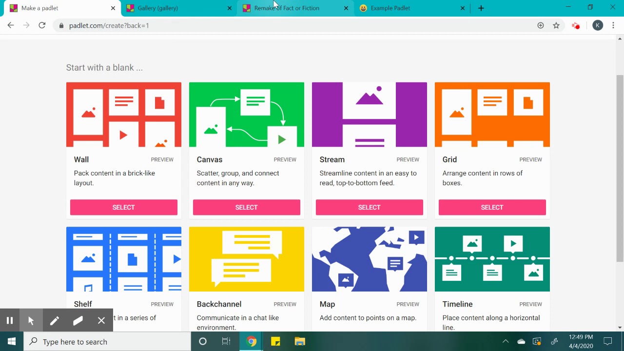 Padlet Examples and Ideas