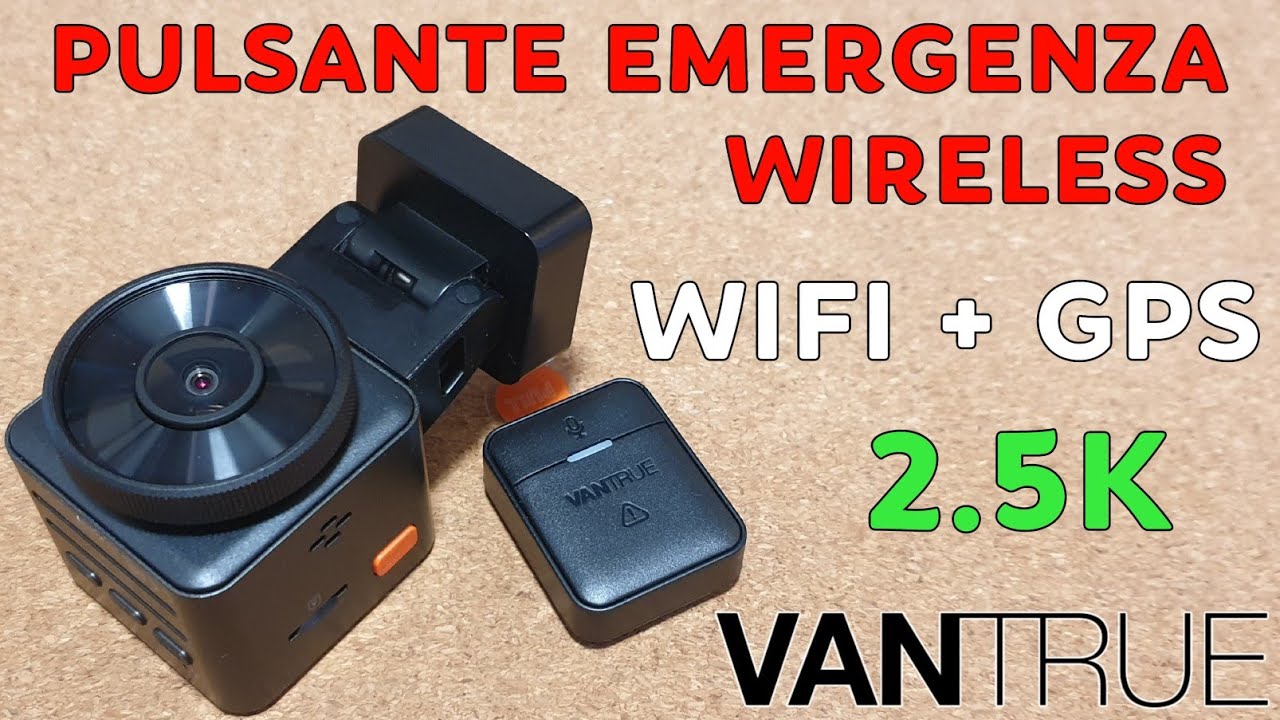 DESIGN UNICO! VANTRUE E1 prova su strada, confronto, unboxing, recensione