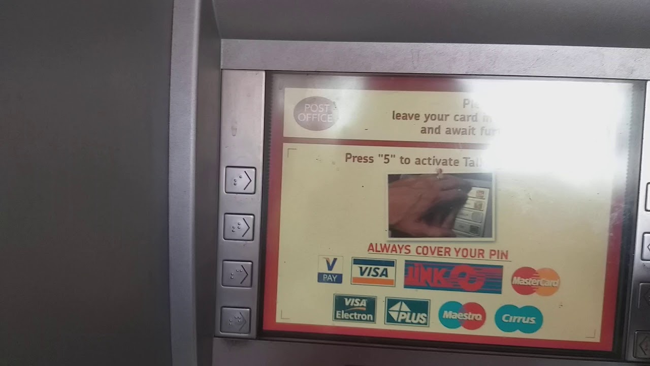 Wincor Nixdorf Cash Machine @ Post Office - Feltham - West London